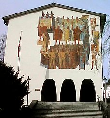 Der Bundesbrief von 1291 wird heute im 
Bundesbriefarchiv in Schwyz aufbewahrt